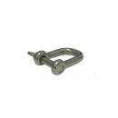 Dee Shackle MTM 2Tonne, Stainless, 23mm Thorat, Safe-T-Pin
