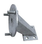 Spare Wheel Mount Medium 180mm, incl. Ubolts