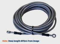 Brake hose, Banjo-Banjo, Stainless Braided 6500mm