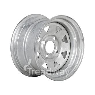 Rim 12x7 Galv Spoke 4x4" PCD - 10mm vt