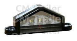 Number Plate Lamp M/V 1PC B/P