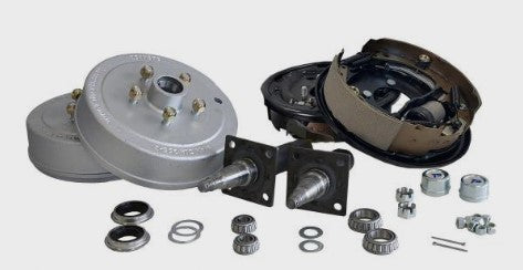 10" Elec drum / 39mm stub hub set 1750kg 6x5 1/2" x 1/2" E