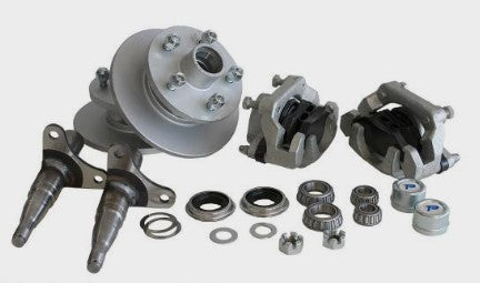 225MM HYD HSS DISK & CALIPERS 1750 KG  5X4 1/2 X 1/2