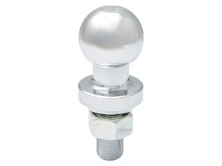 2 5/16" Chrome Towball - Capacity 2724kg - Shank Diameter: 1”, Length: 55mm