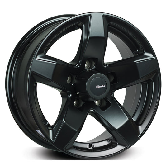 Rim Alloy 14X6 5 Stud Ford Gl Black Zero Offset 114.3